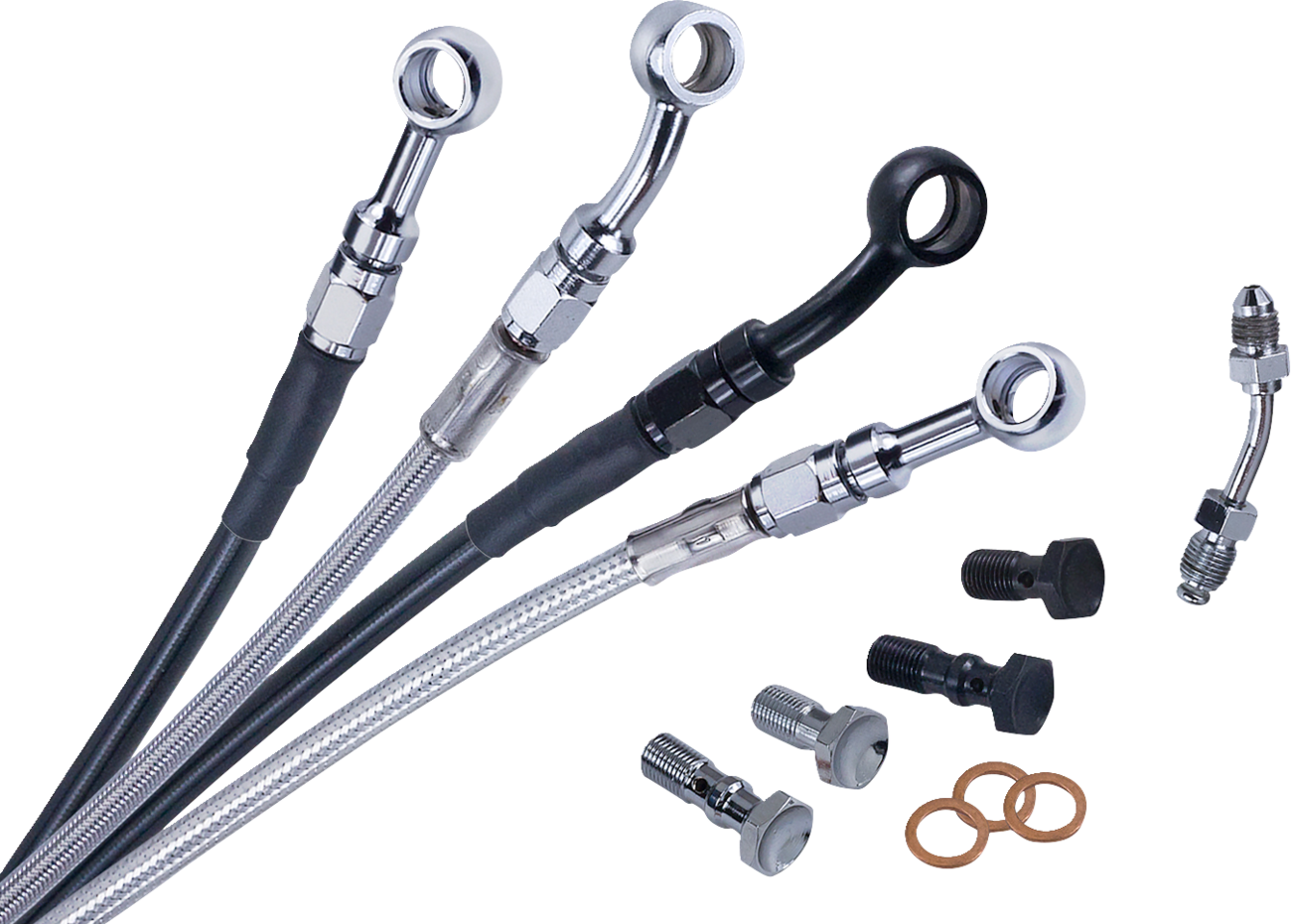 Barnett Brake Line - Upper - Black - +6"