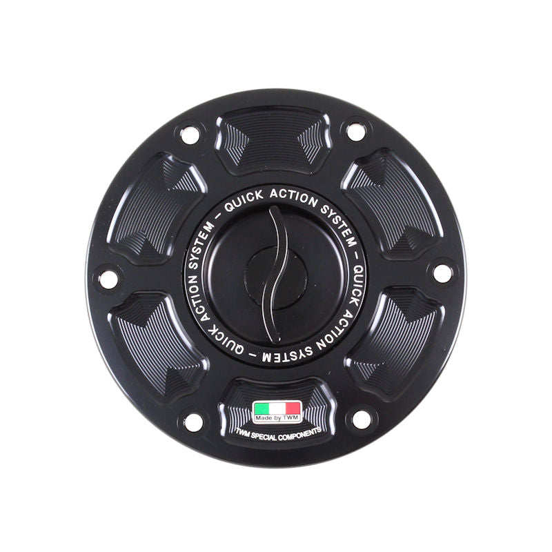 TWM Quick Action Fuel Cap ホンダCBR1000rrr TWM SC - TWM Quick Action CNC Aluminum Gas Cap for CBR 1000