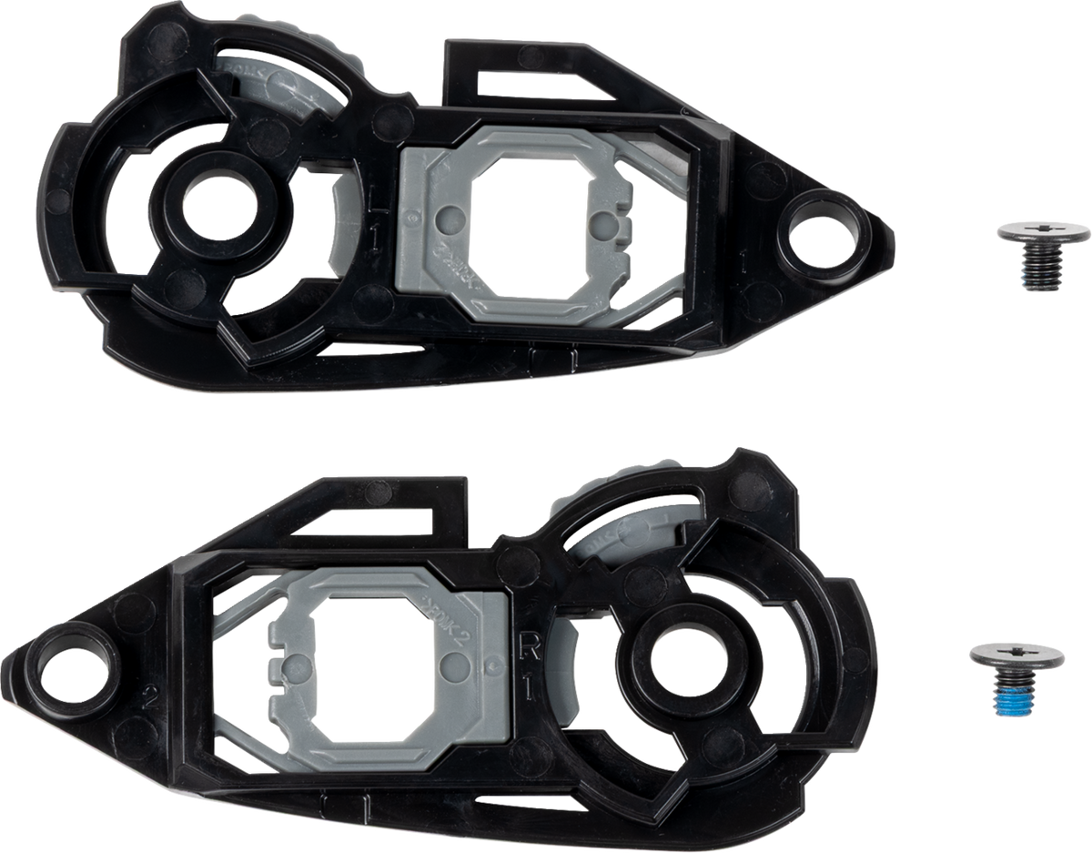 AGV StreetModular Visor Mechanism Kit - Black/Gray