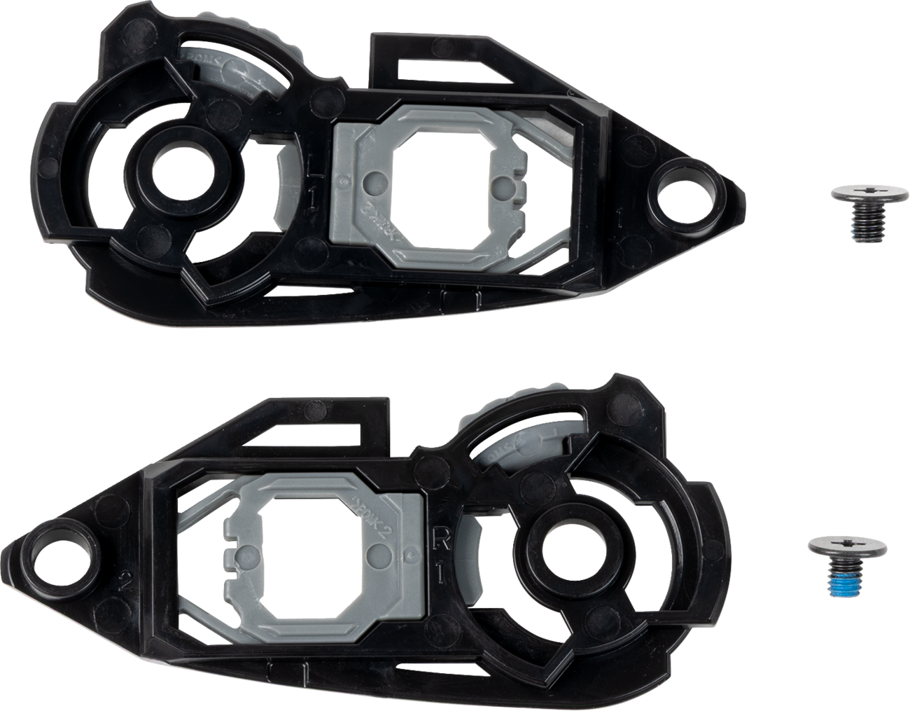 AGV StreetModular Visor Mechanism Kit - Black/Gray