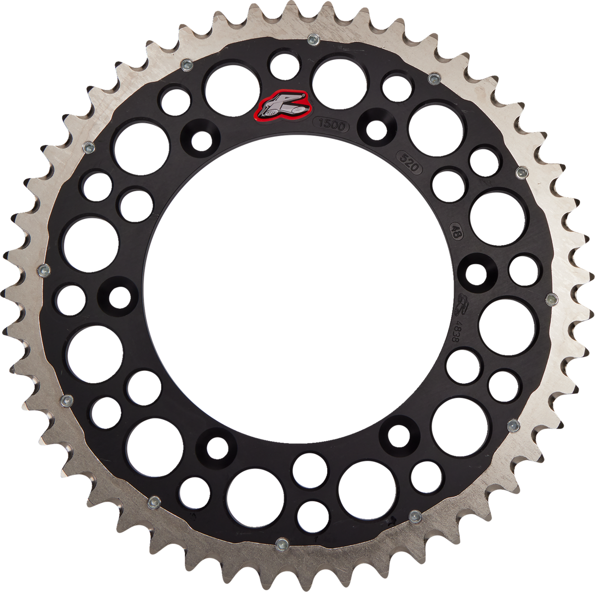 Renthal Twinring™ Rear Sprocket - 48 Tooth - Black - Yamaha