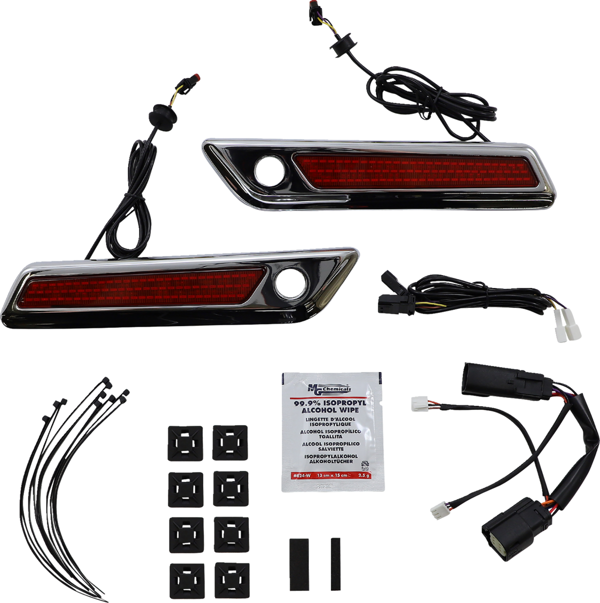 Custom Dynamics Saddlebag LED Latch Light