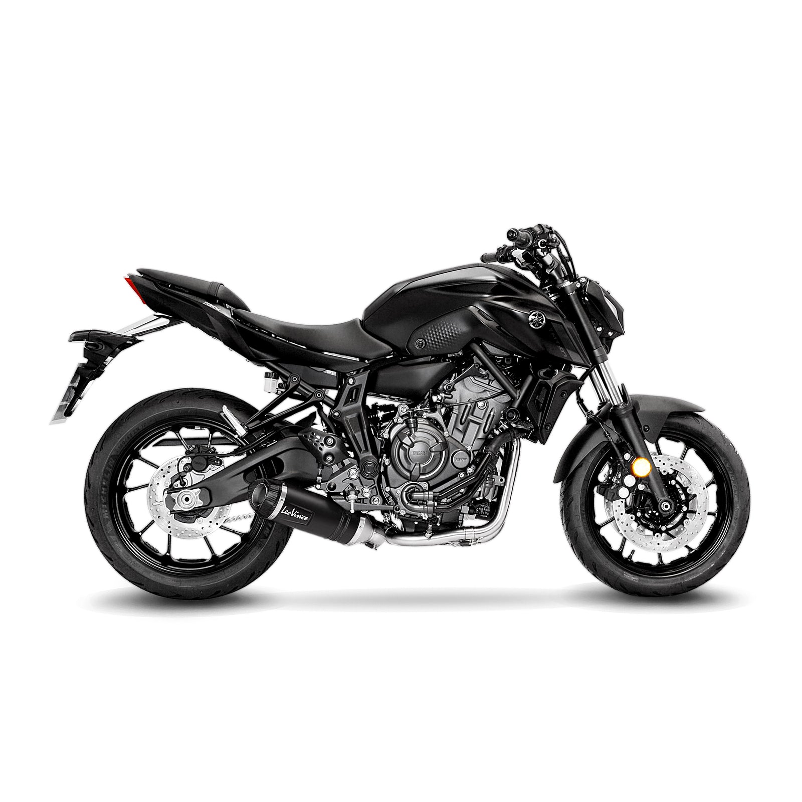 LeoVince Lv One Evo Black Edition (14360EBU) - for YAMAHA | MT-07 | 2021 - 2024 - image 1 of 10
