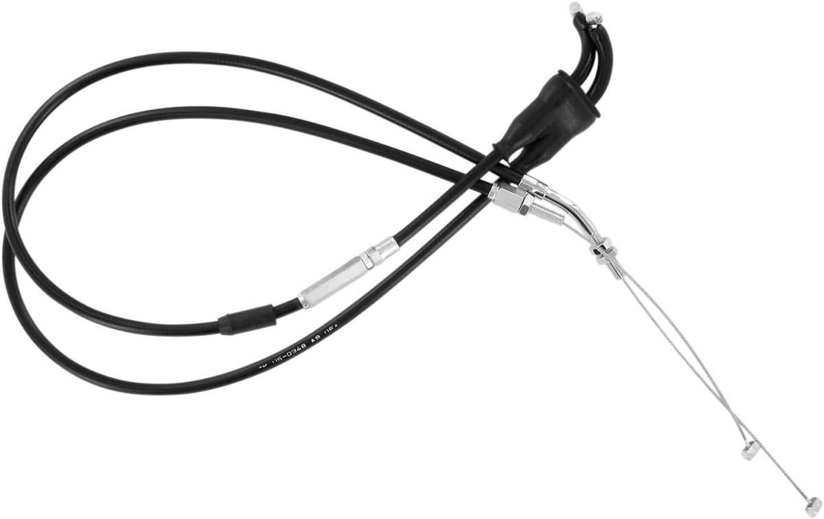 Motion Pro Black Vinyl Throttle Cable - Push/Pull - '02-'03 YZF-R1