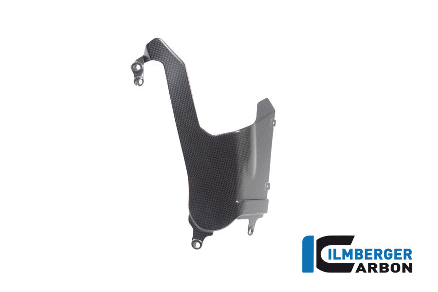 Ilmberger Carbon Exhaust Cover On The Left Belly Pan Ducati Panigale V4 S From 2022 - Matte / Plain
