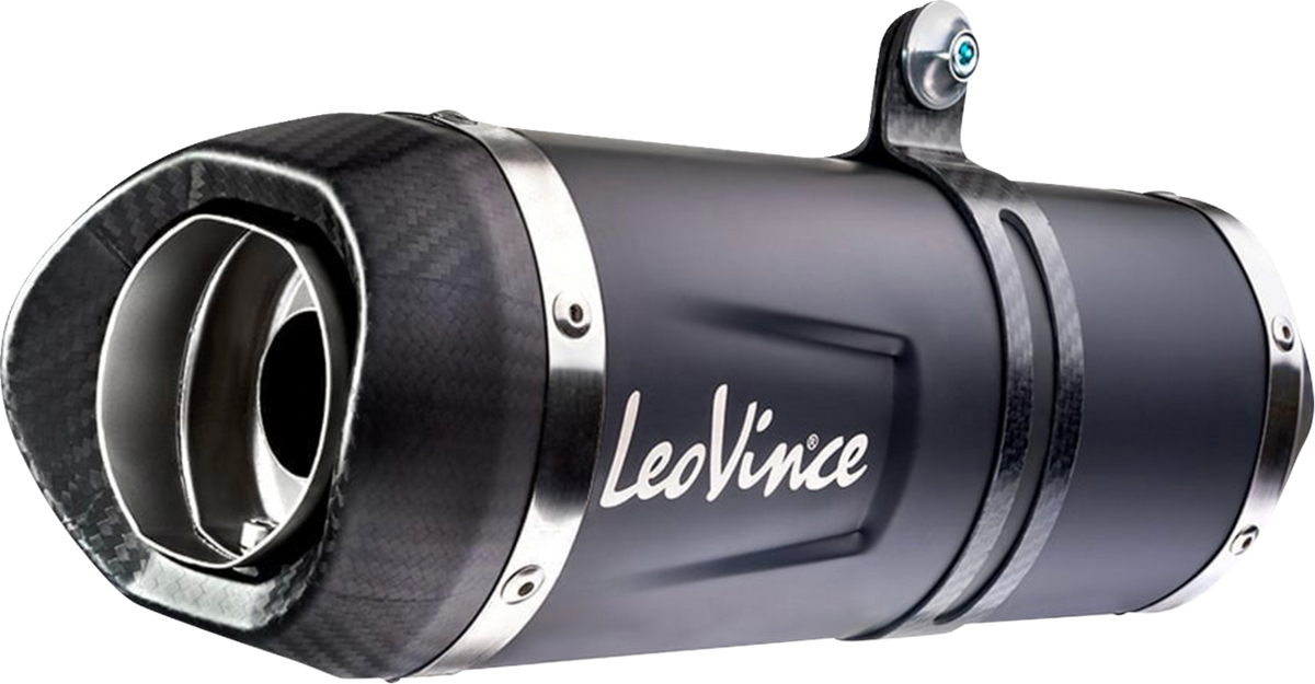 LeoVince LV-10 Slip-On Muffler - Black