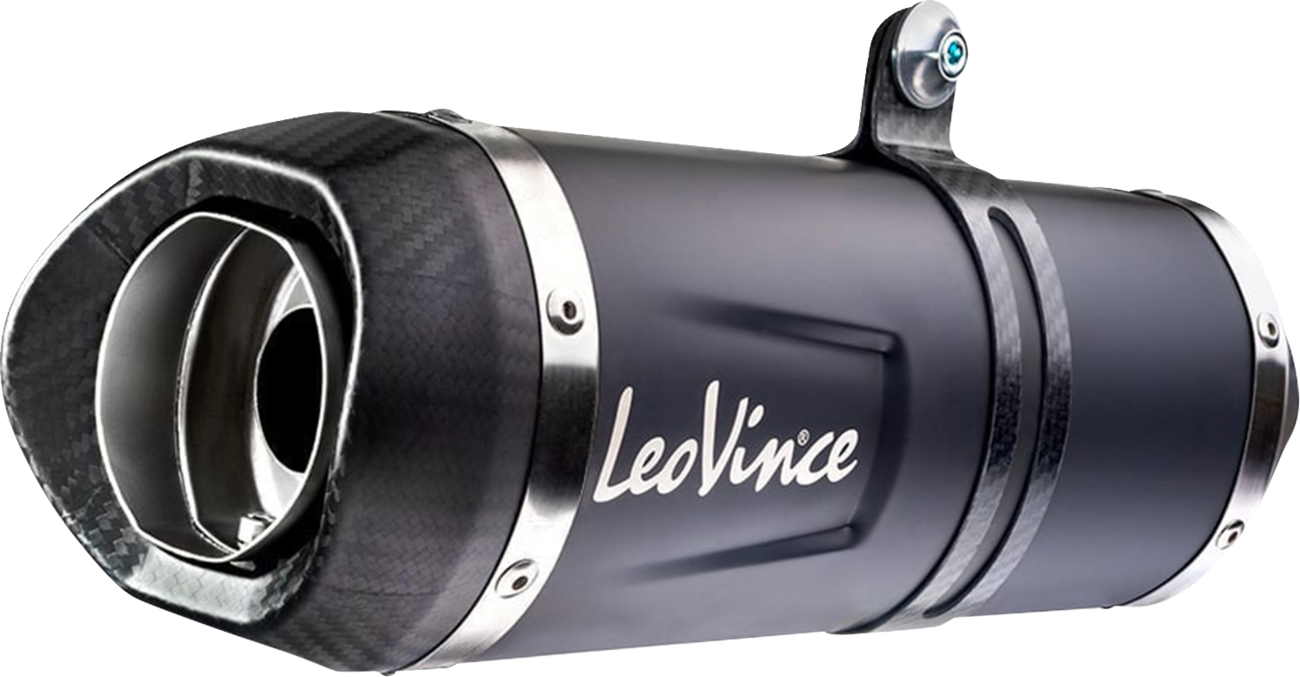 LeoVince LV-10 Slip-On Muffler - Black