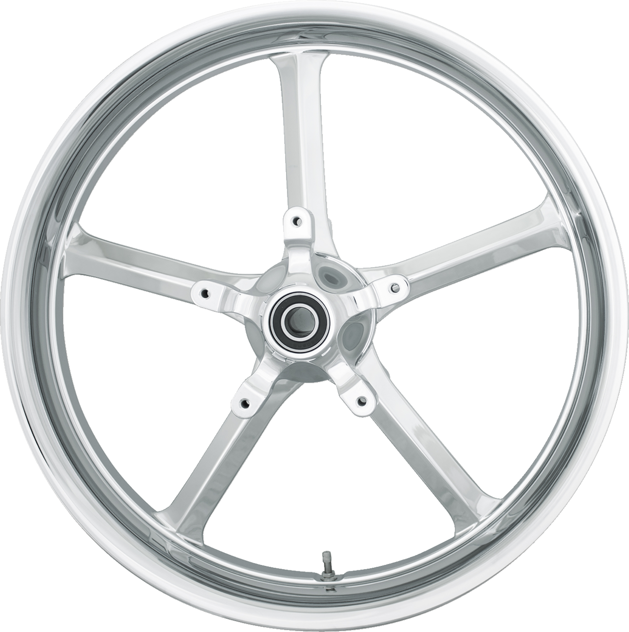 Coastal Moto Wheel - Rockstar - Front - Dual Disc/Without ABS - Chrome - 21x3.25 - FL