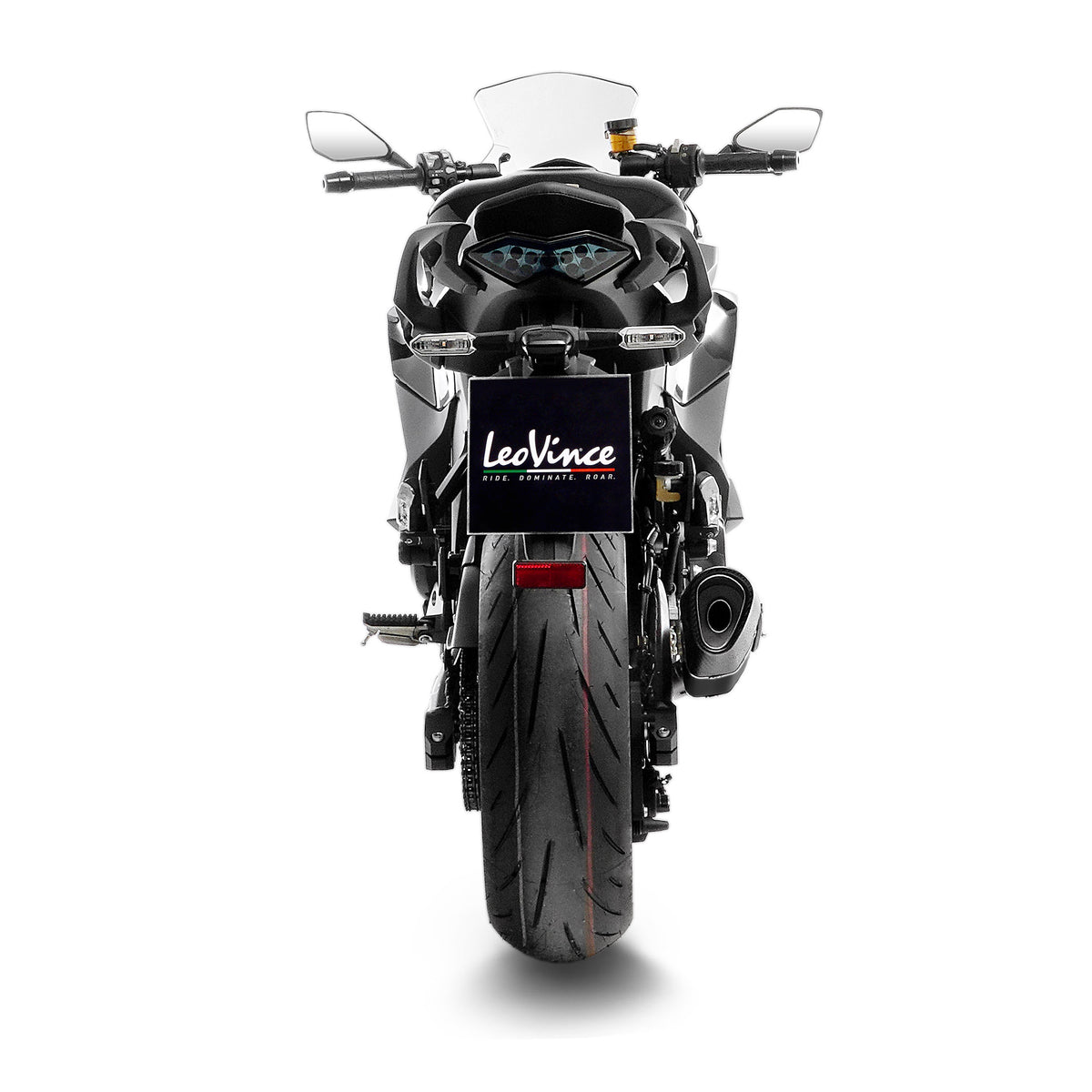LeoVince Lv-14 R Black Edition (15639BU) - for KAWASAKI | NINJA 1000 SX/TOURER | 2020 - 2024 - image 8 of 10