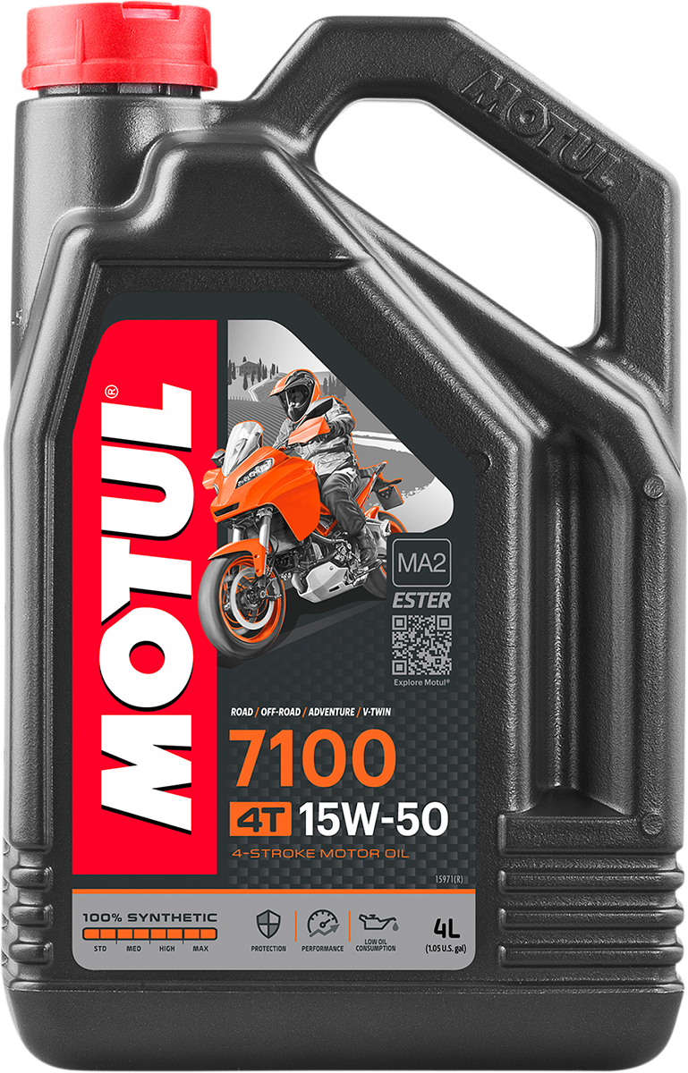 Motul 7100 4T Synthetic Oil - 15w-50 - 4L