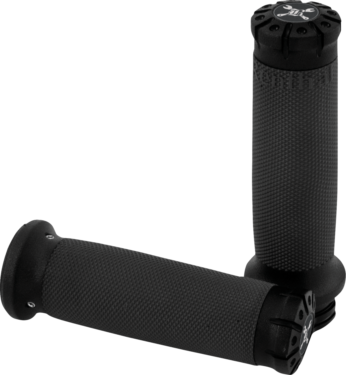 Burly Brand Hawk Grips - Dual Cable - Black Textured