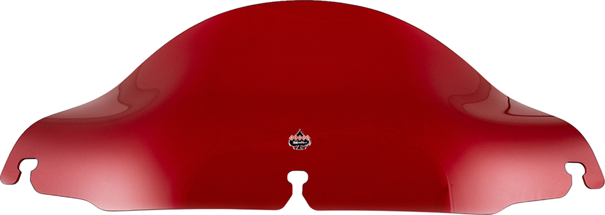 Klock Werks Kolor Flare® Windshield - 6-1/2" - Red - '96-'13 FLHT/FLHX