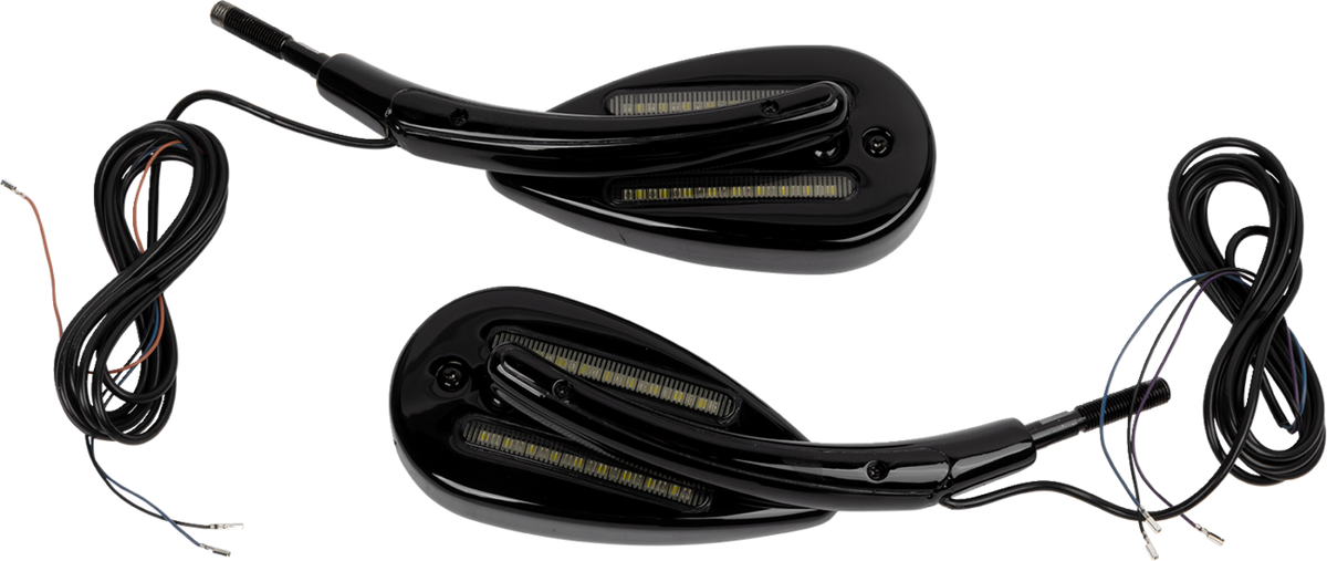 Custom Dynamics LED Mirrors With Run/Turn Signal
