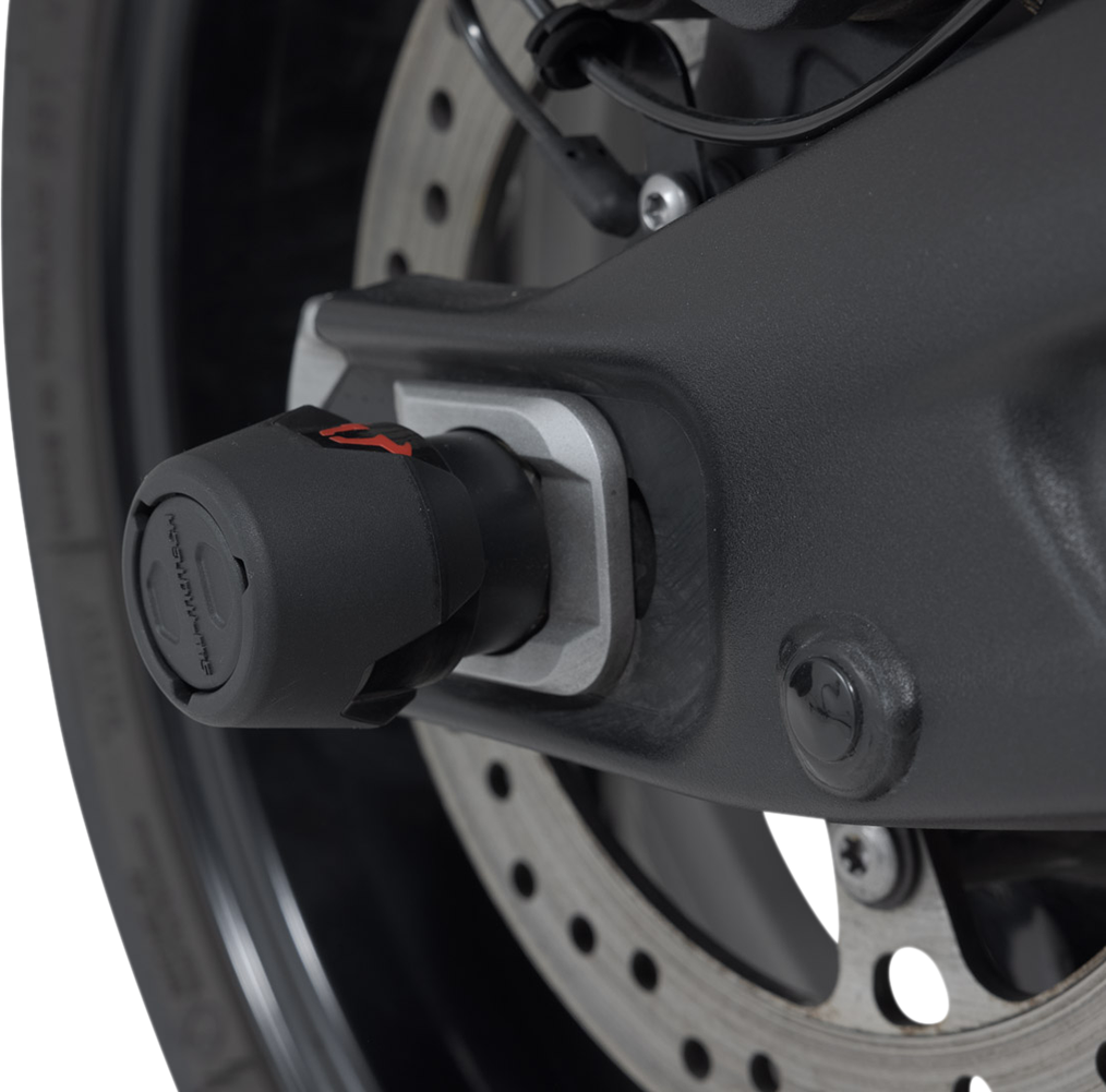 SW-Motech Axle Sliders - Rear - Set - Triumph 660