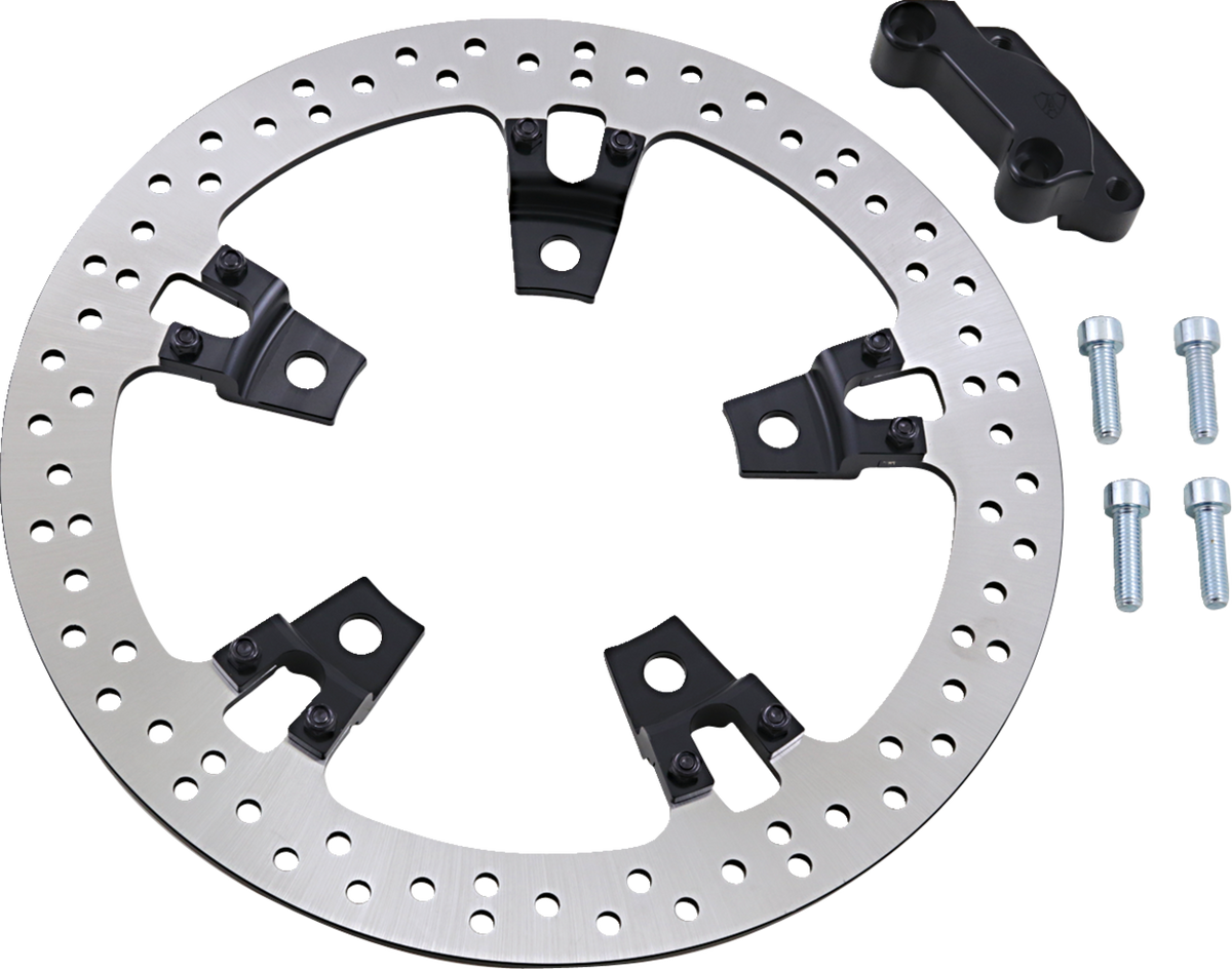 Arlen NESS Big Brake Rotor - 14" - Front Right - Touring