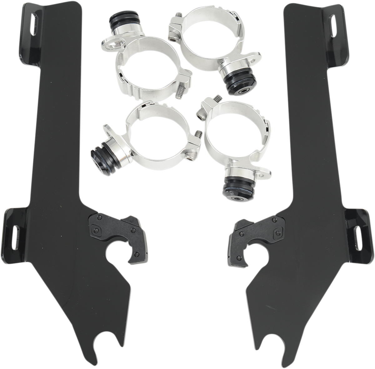 Memphis Shades Batwing Trigger Lock Mounting Kit - Raider - Black