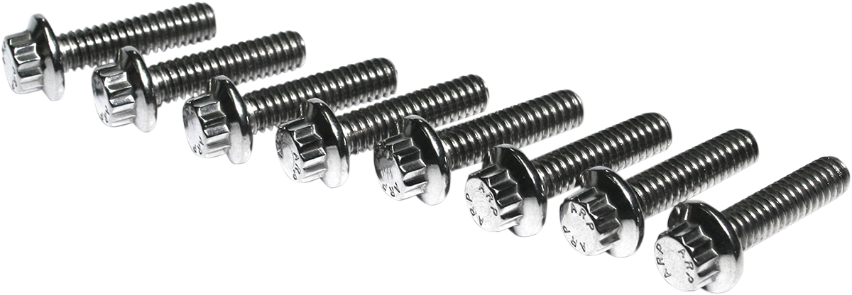 Feuling Parts Bolts - Lifter Block - 12-Point/Dress-Up - 8 Pack - Twin Cam
