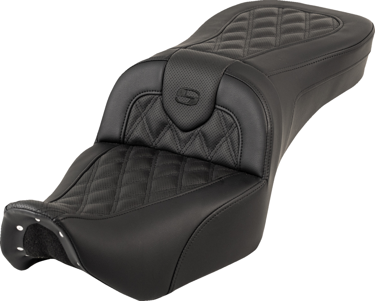 Saddlemen RoadSofa™ Seat - Without Backrest - Lattice Stitch - RH975 '22-'25