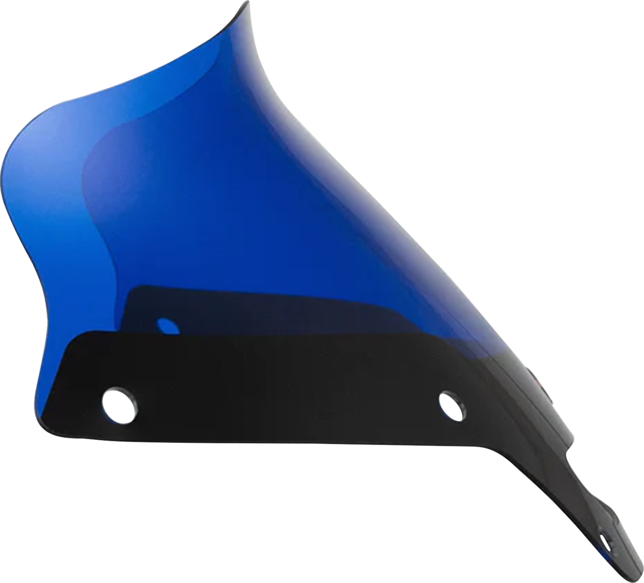 Klock Werks Kolor Flare® Windshield - 6" - Blue - '22-'25 FXLRST