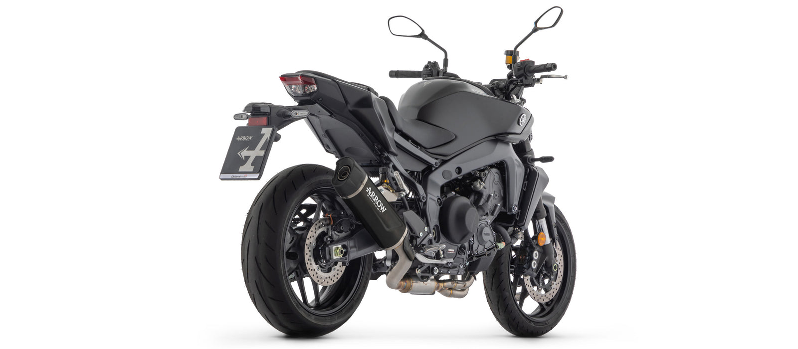 Full System With Indy Race Evo Aluminium Dark" Slip On With Carbon Fiber End Cap"