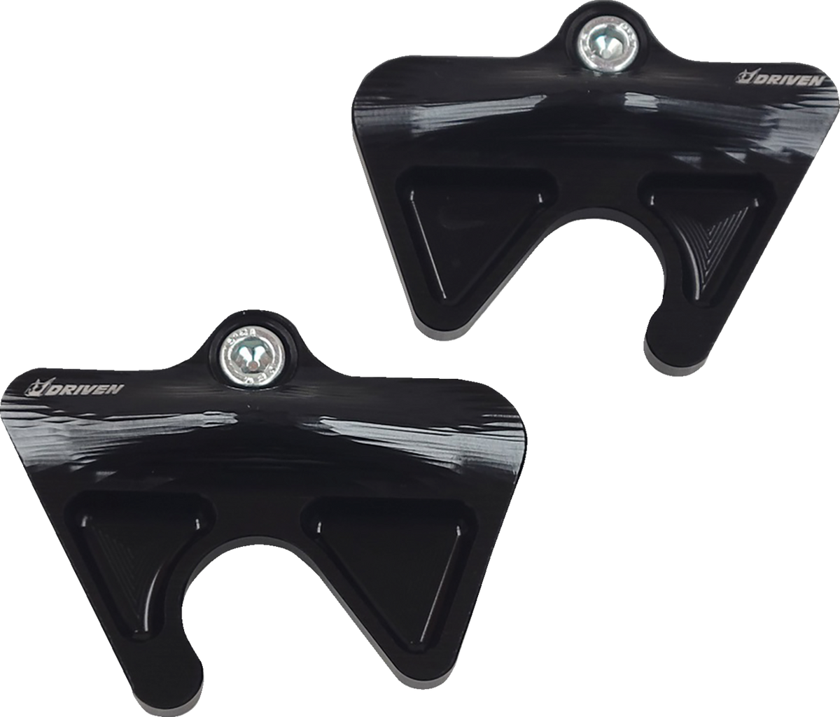 Driven Racing GP Lifters For Spooled Bikes - 6 MM - Black Anodized - Aprilia/Triumph/Yamaha
