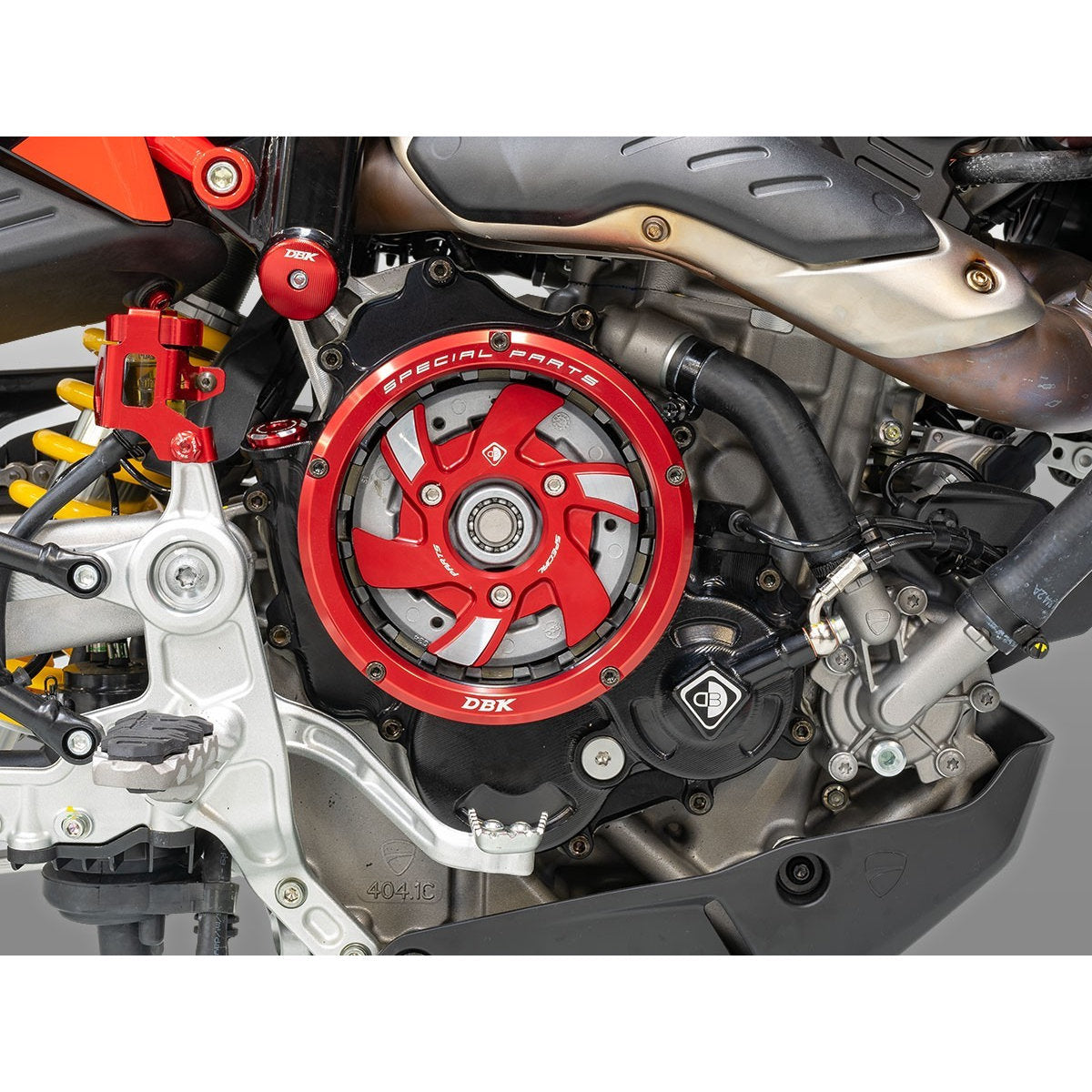 Ducabike DBK 3D Clear Clutch Cover for Ducati Hypermotard 698 Mono