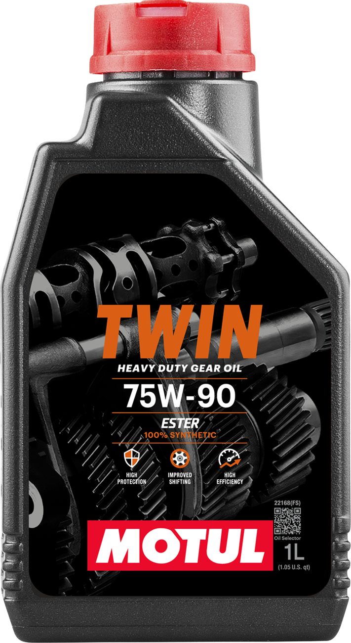 Motul Twin Heavy-Duty Synthetic Gear Oil - 75W90 - 1 Liter