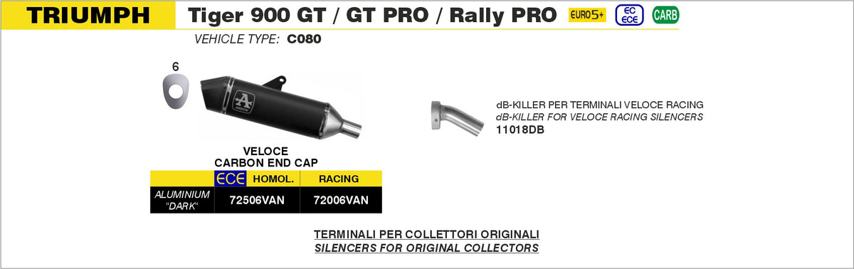 Arrow 72506VAN Veloce Aluminium Dark Slip On