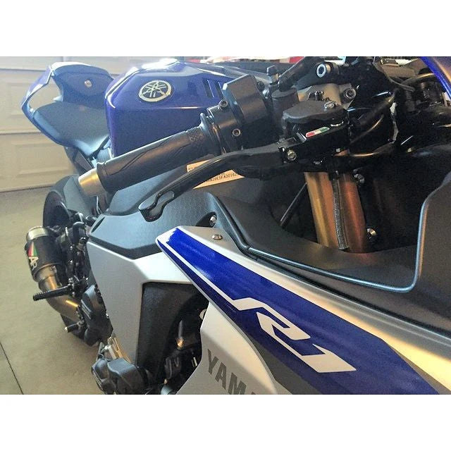 TWM GP Style Adjustable And Folding Levers For Yamaha R1 / R1S / R1M & 2017 R6