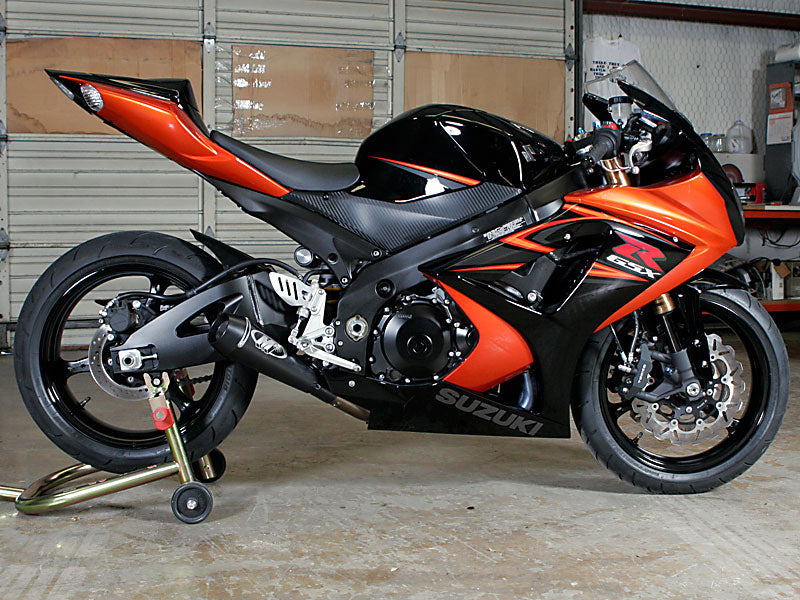 M4 Exhaust 2007 GSXR1000 GP Style with Black Muffler
