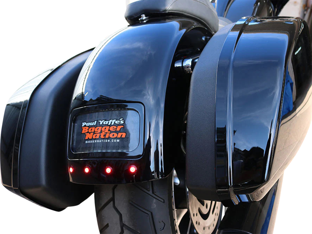 Paul Yaffe Bagger Nation License Plate Holder