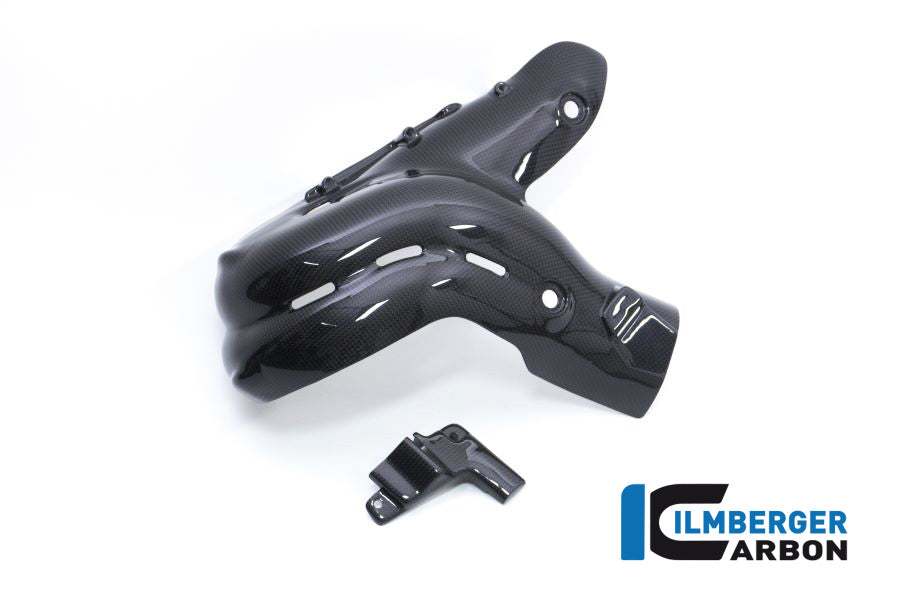 Ilmberger Carbon Exhaust Protection Set Ducati Panigale Streetfighter V4 / V4 S - Gloss