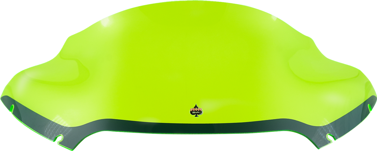 Klock Werks Ice Flare® Windshield - 9" - Green Ice - '15-'25 FLTR