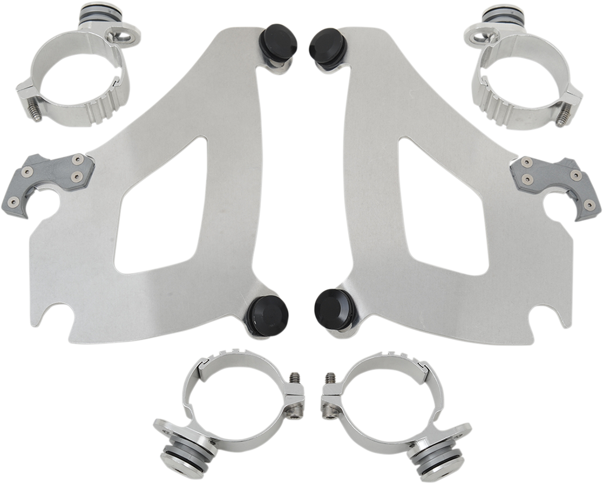Memphis Shades Bullet Mounting Kit - Polished - Breakout
