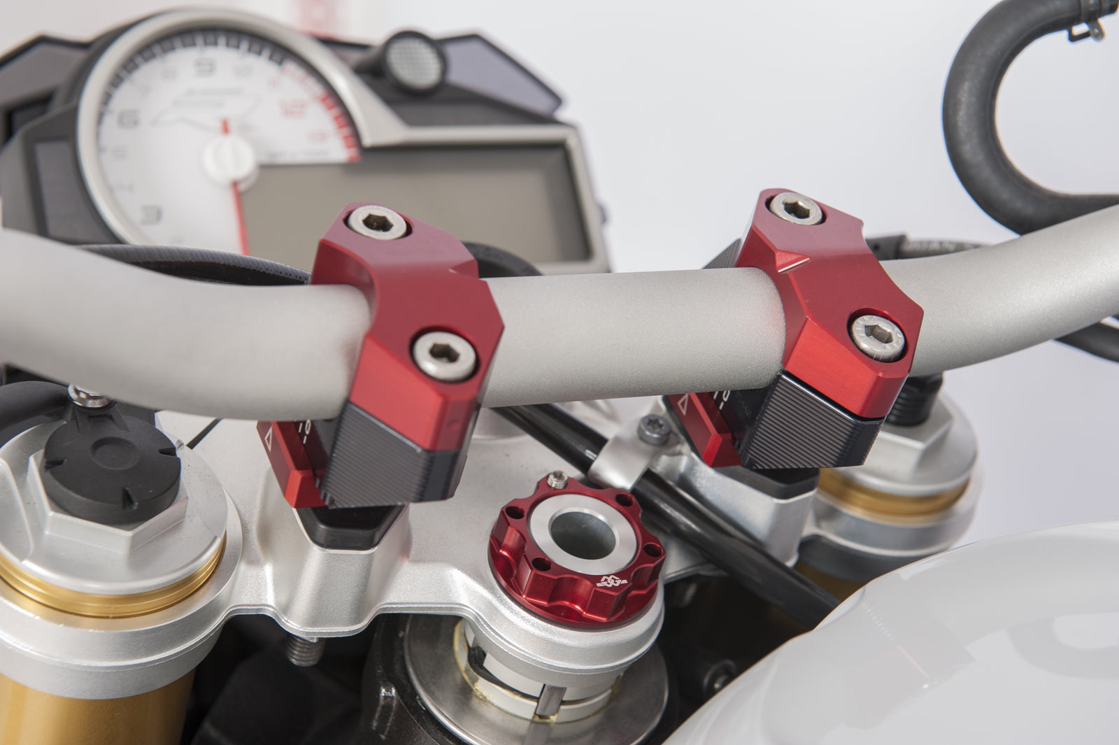 Gilles Tooling 2DGT Adjustable Handlebar Brackets With ABK-19 Black