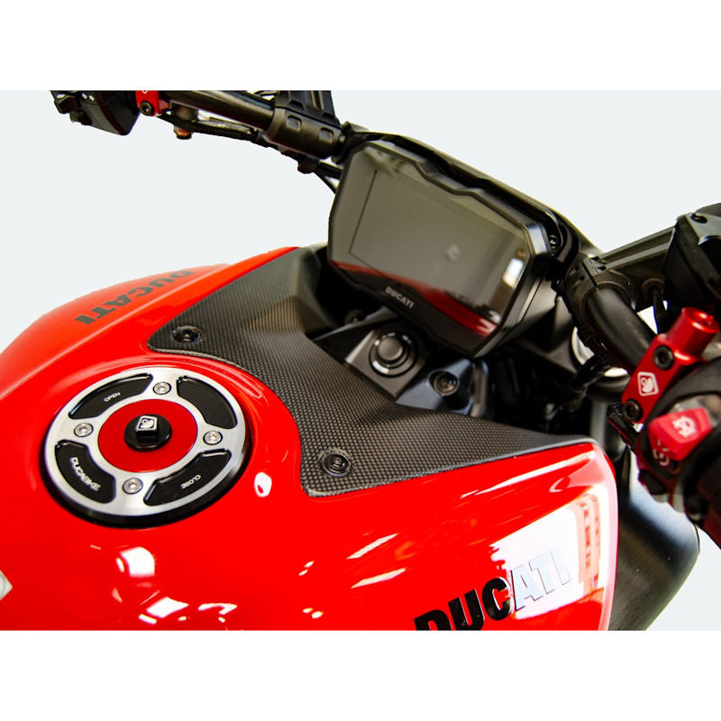 Ducabike DBK Carbon Fiber Tank Cover For Ducati Diavel V4