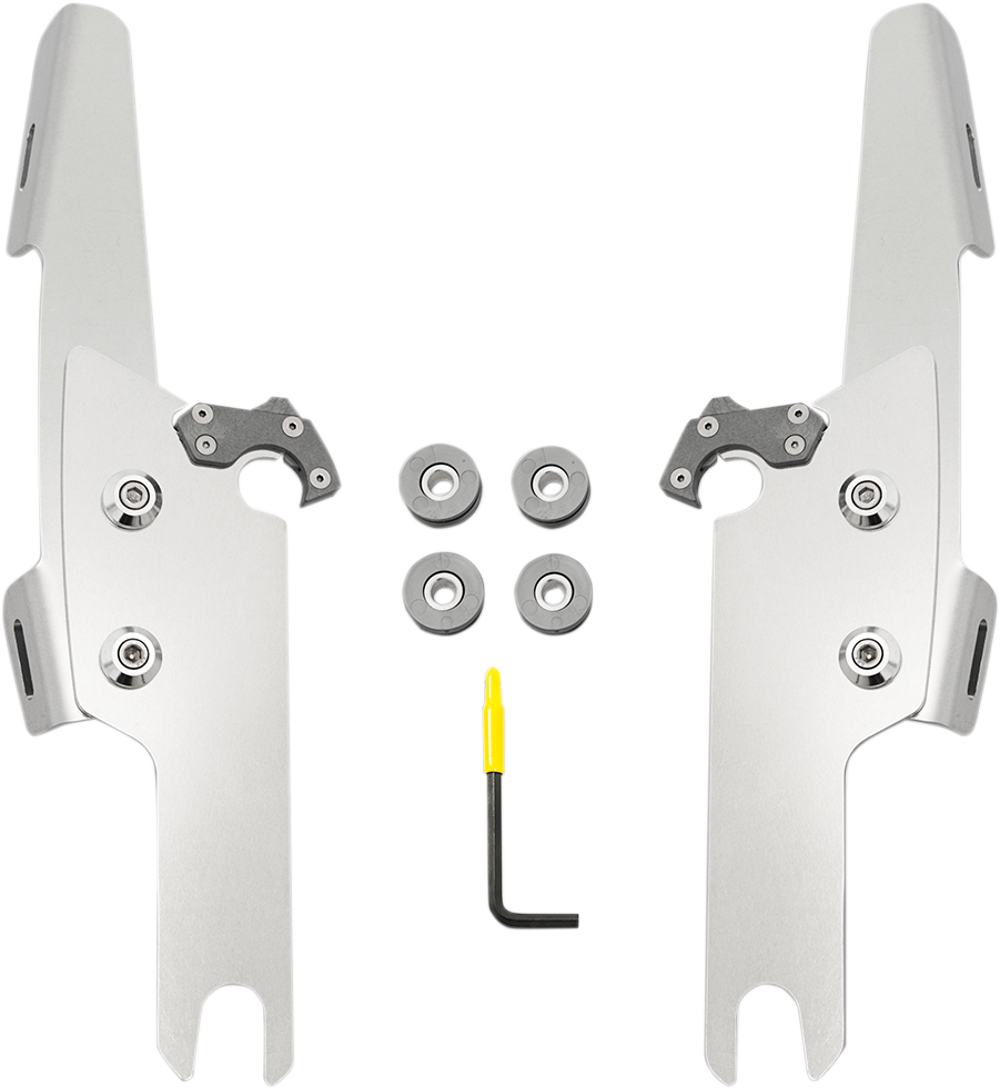 Memphis Shades Fats/Slim Mounting Kit - Polished - FLRT