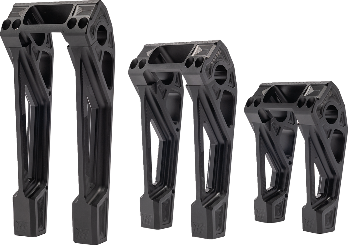 Kodlin USA Fastback Risers - 10" - Black