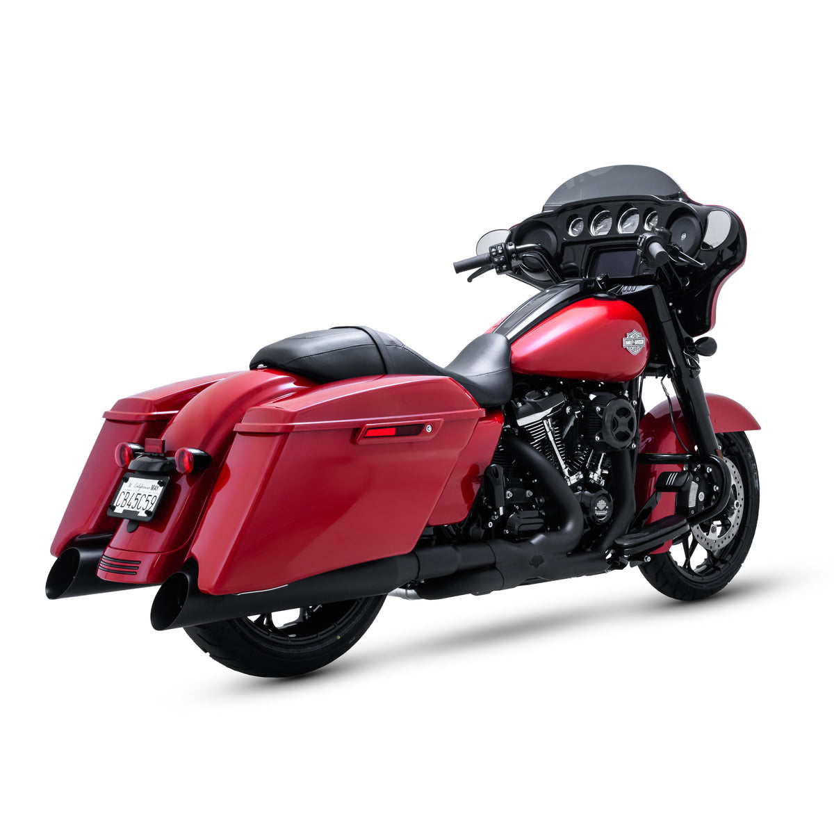 Vance & Hines Power Duals Head Pipe - Black