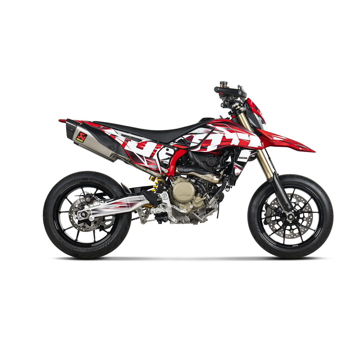 Akrapovic Slip-On Exhaust for Ducati Hypermotard 698 Mono