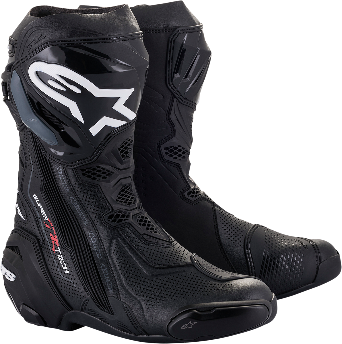 Alpinestars Supertech R Vented Boots - Black - US 12 / EU 47