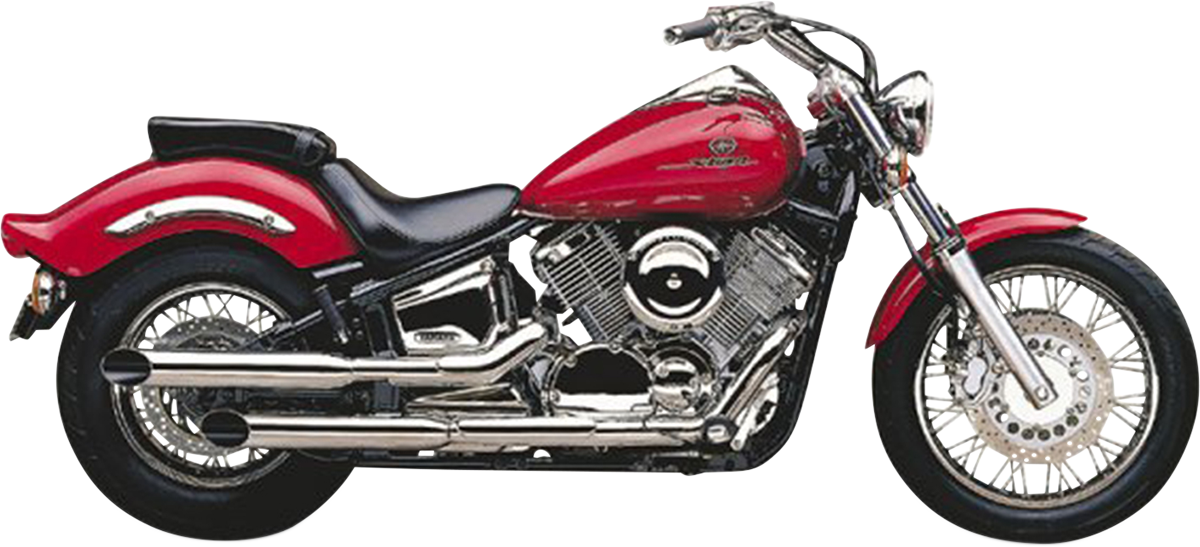 Cobra Complete Slip-On Mufflers - Slash-Cut - XVS1100 V-Star
