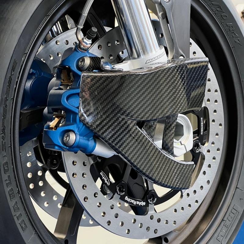 Alpha Racing Carbon Fiber Brake Cooling Ducts for BMW S1000RR M1000RR