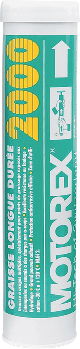 Motorex Longlast 2000 Synthetic Grease - 400 G - Cartridge