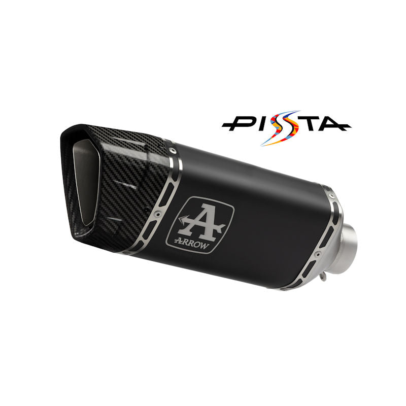 Arrow Pista Black Titanium Slip On Exhaust for BMW S1000RR M1000RR