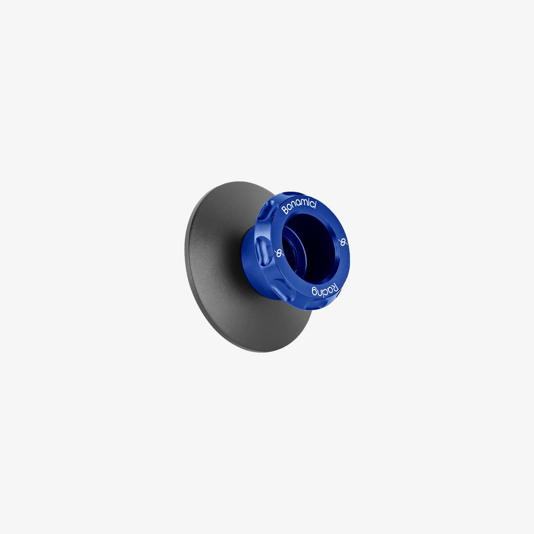 Bonamici Racing EVO Swingarm Spools - Racing - Ø 6mm - Blue