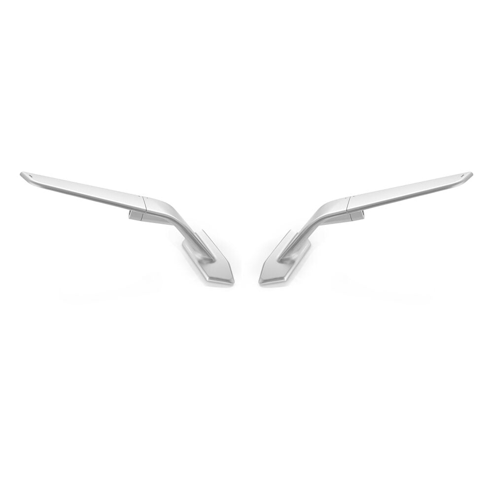Rizoma Stealth - Silver / Left / Right