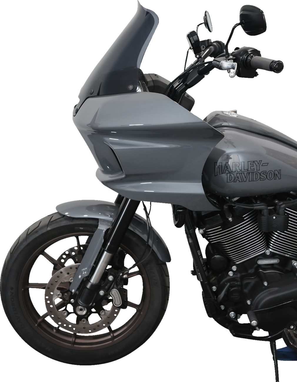 Klock Werks Flare® Windshield - 10" - Dark Smoke - FXLRST