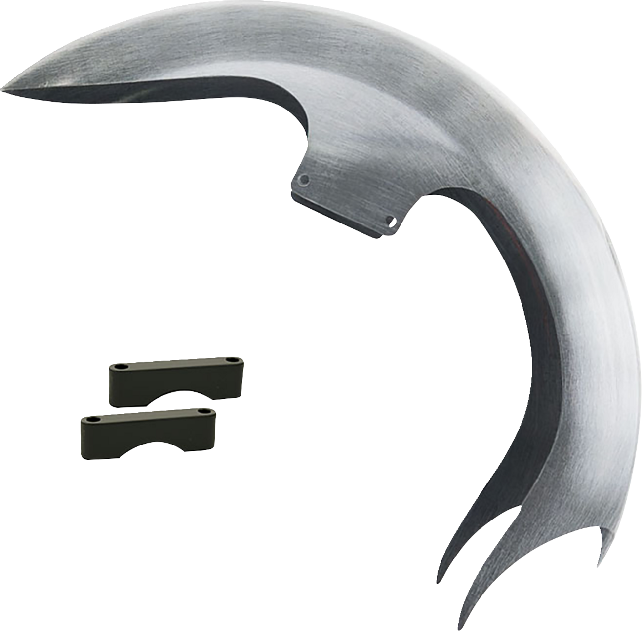 Paul Yaffe Bagger Nation Talon Front Fender - OEM - 16"-19" Wheel - With Black Adapters - Touring Models