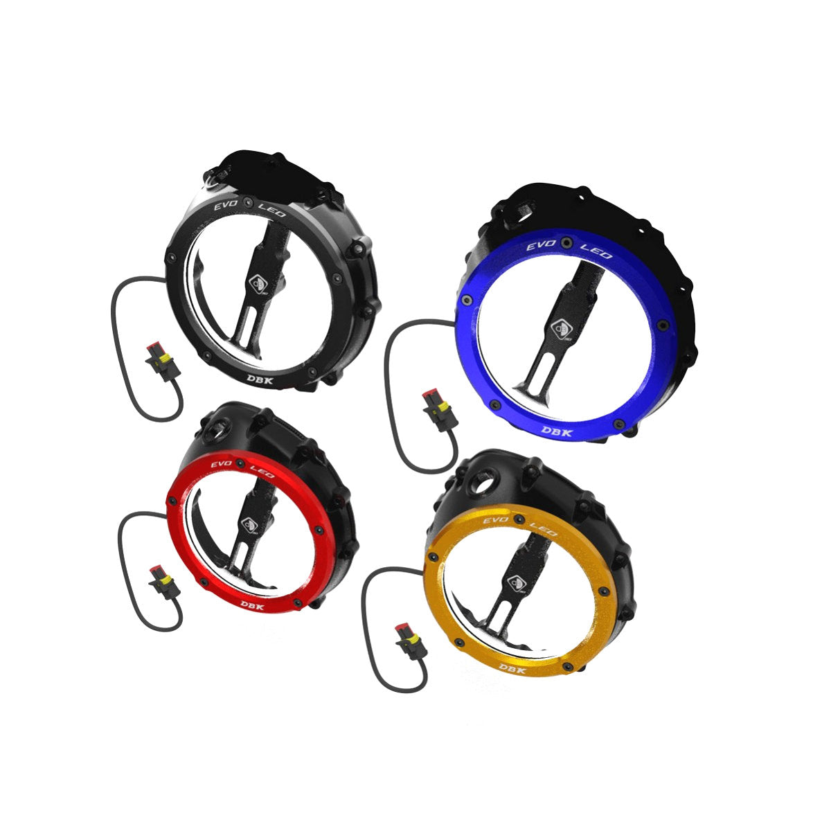 Ducabike DBK Special Parts EVO LED Clear Clutch Cover for BMW S1000RR M1000RR